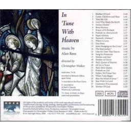 Alan Rees - In Tune With Heaven. CD