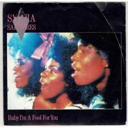 Sylvia and The Sapphires - Baby I'm a Fool For You / I Only Wish Tonight. Single