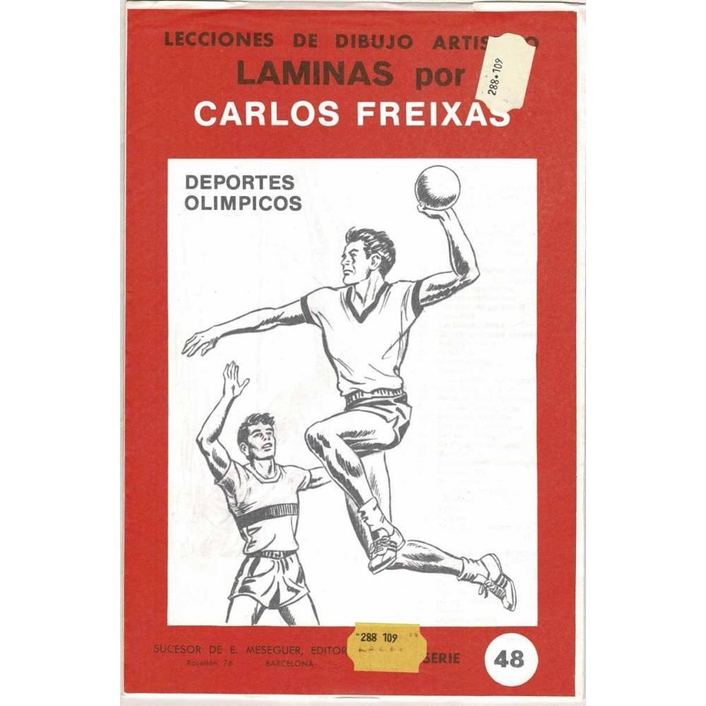 Lecciones de Dibujo Artístico. Láminas por Emilio Freixas Serie 48