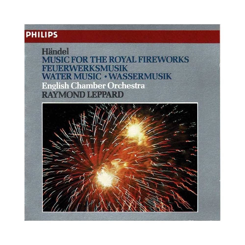 G. F. Handel, English Chamber Orchestra, Raymond Leppard - Music for the Royal Fireworks. Water Music. CD