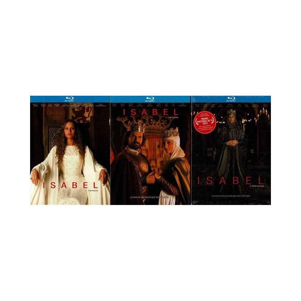 Isabel. Temporadas 1, 2 y 3. Serie completa. Blu-Ray