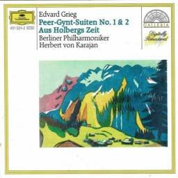 Edvard Grieg, Herbert von Karajan - Peer-Gynt-Suiten No. 1 & 2. Aus Holbergs Zeit. CD