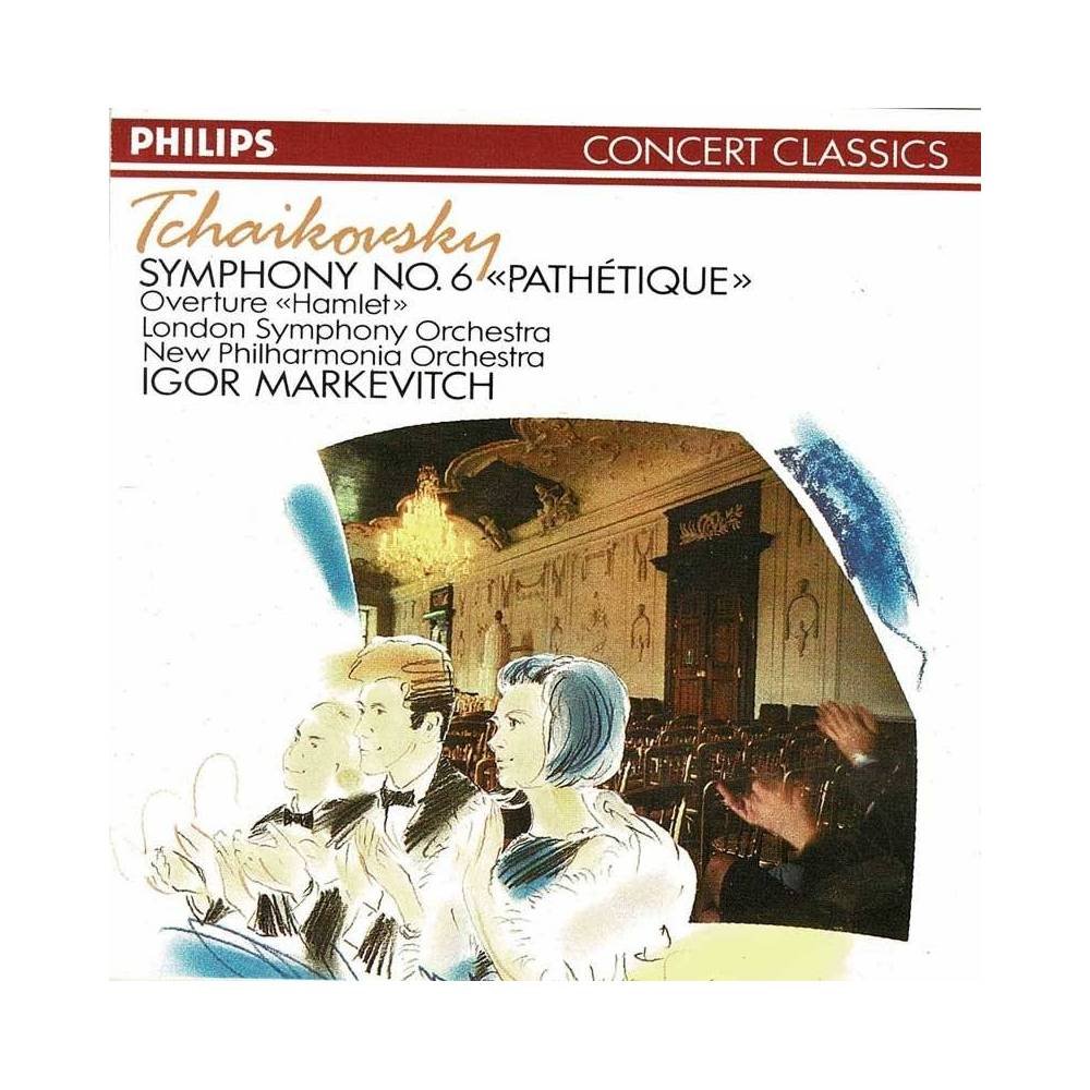 Tchaikovsky, Igor Markevithc - Symphony No. 6 Pathetique. Hamlet. CD