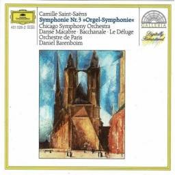 Camille Saint-Saens, Daniel Barenboim - Symphonie Nr. 3. Orgel. Danse Macabre. Bacchanale. Le Deluge. CD