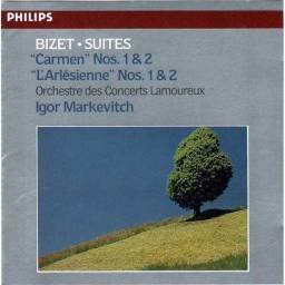 Bizet, Igor Markevitch - Suites Carmen Nos. 1 & 2. L'Arlésienne Nos. 1 & 2. CD