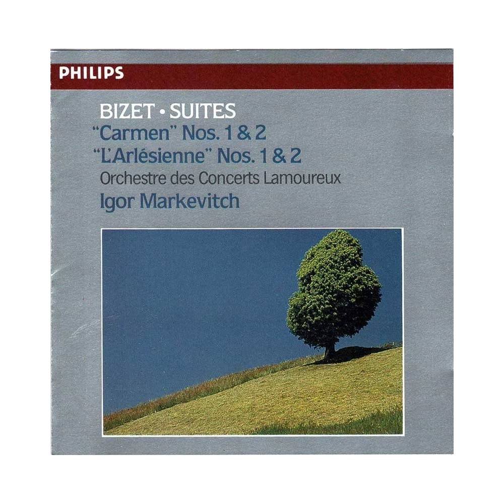 Bizet, Igor Markevitch - Suites Carmen Nos. 1 & 2. L'Arlésienne Nos. 1 & 2. CD