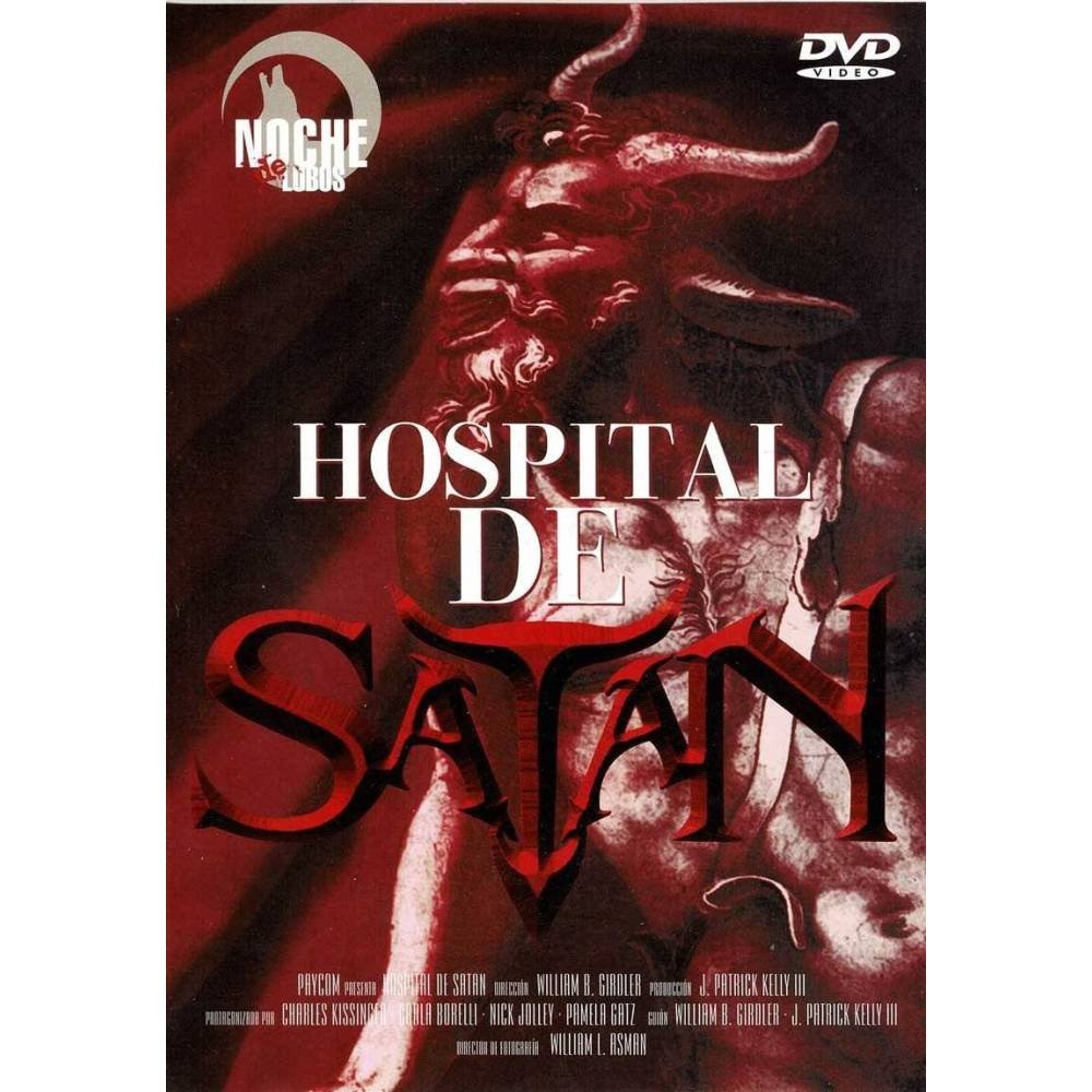 Hospital de Satán. DVD