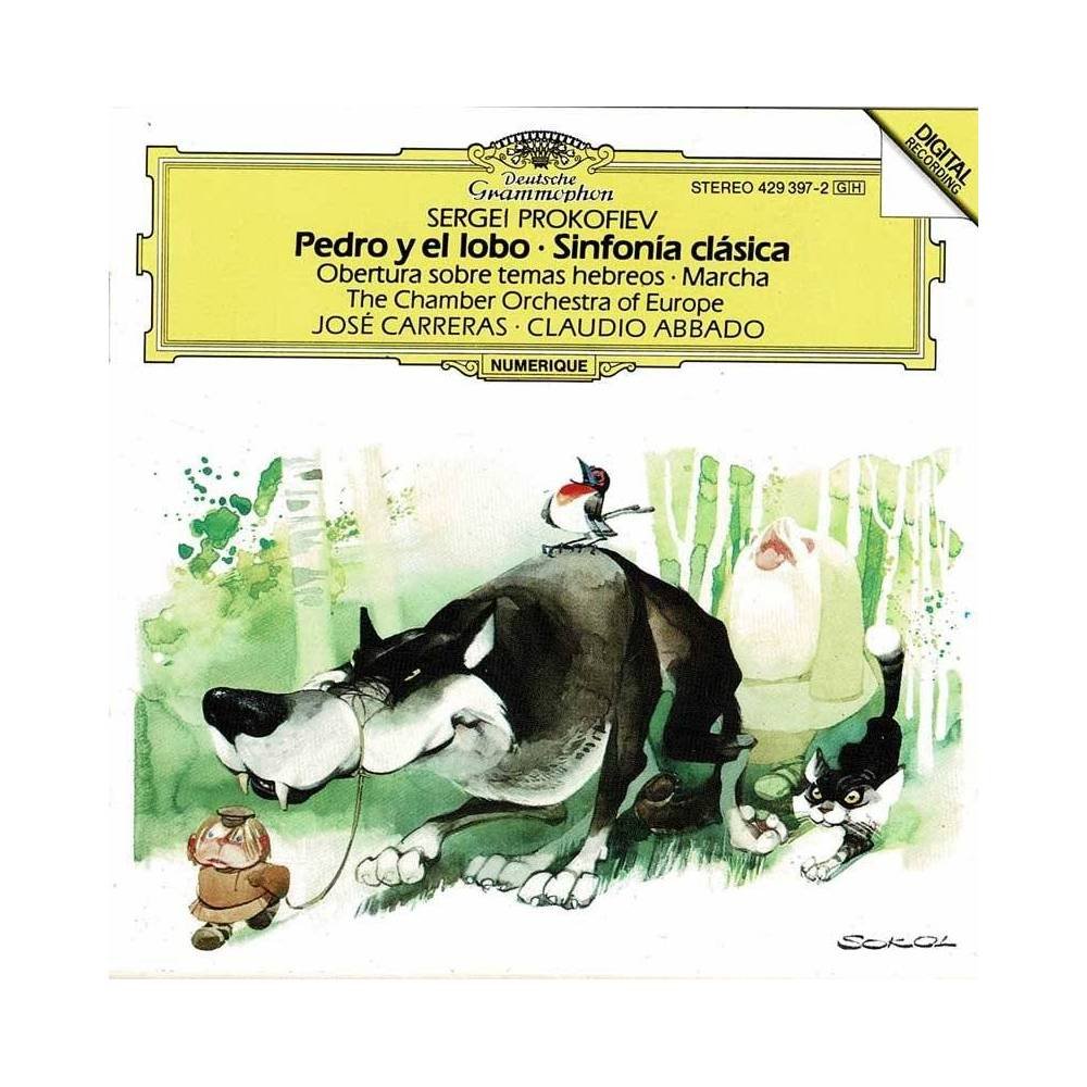 Sergei Prokofiev - Pedro y El Lobo. Sinfonía Clásica. CD