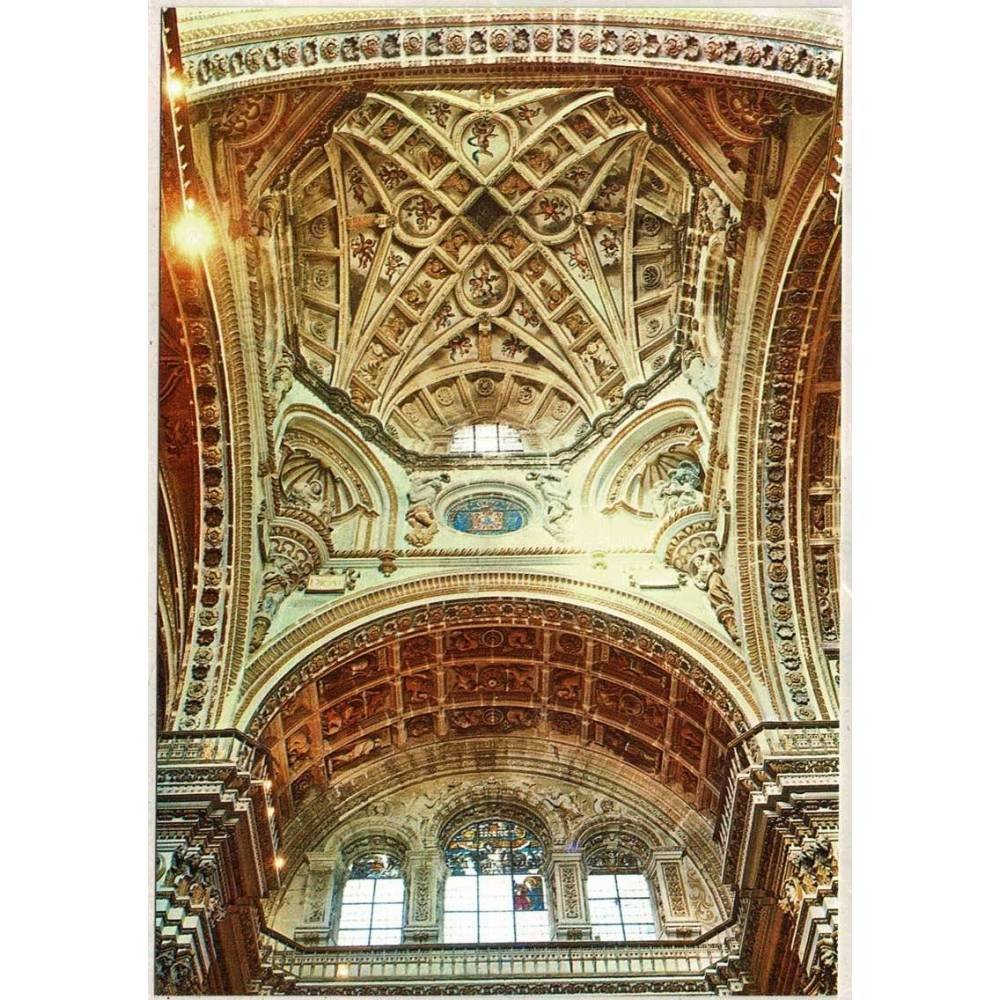 Postal Granada. Monasterio de San Jerónimo. Vista del cimborrio de la iglesia