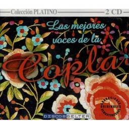 Las Mejores Voces de la Copla. Colección Platino. 2 x CD