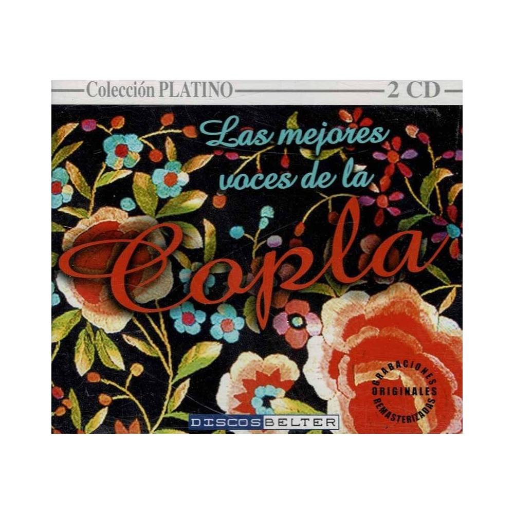 Las Mejores Voces de la Copla. Colección Platino. 2 x CD