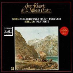 Grieg, Sibelius - Concierto para piano-Peer Gynt. Vals triste. CD