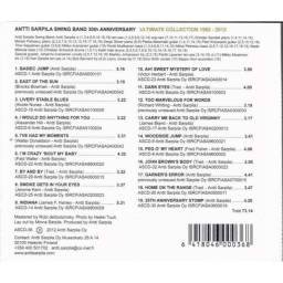 Antti Sarpila Swing Band - Antti Sarpila Swing Band 30th Anniversary Ultimate Collection 1982-2012. CD