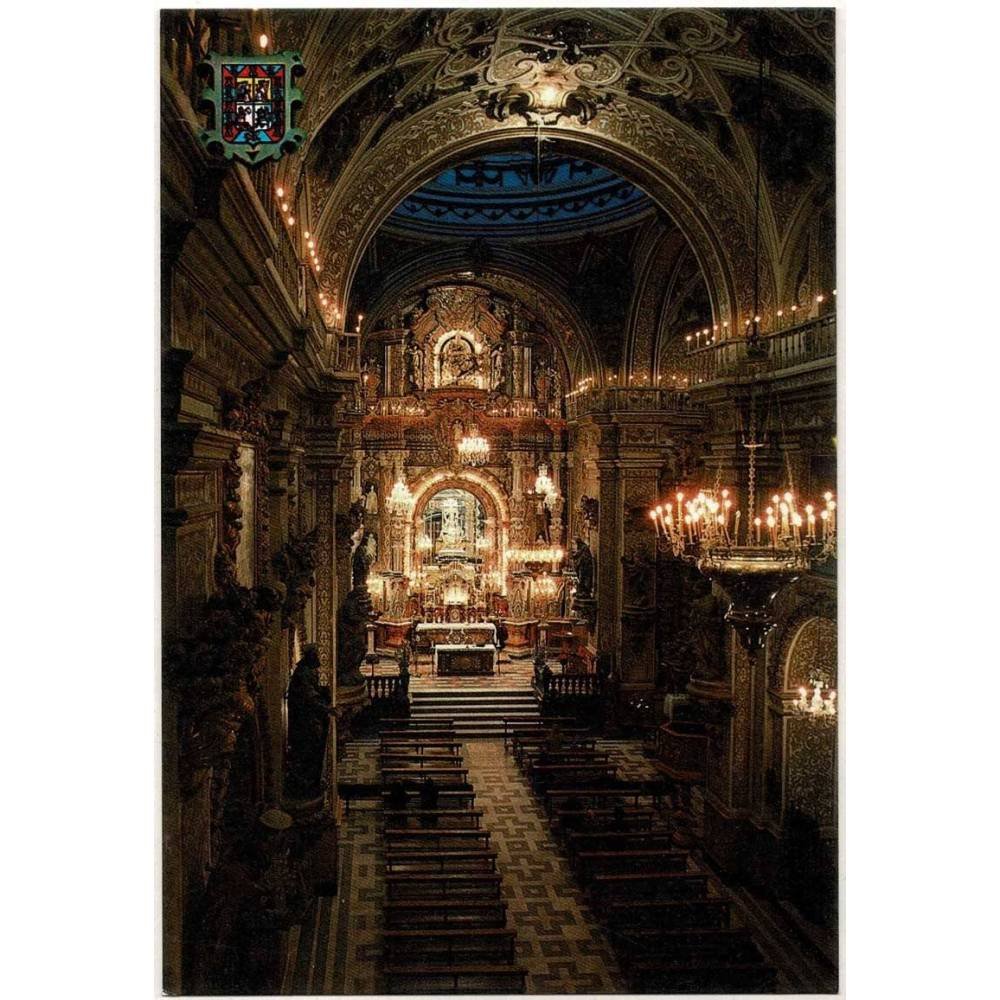 Postal Granada. Templo Virgen de las Angustias Serie 45 No. 1171