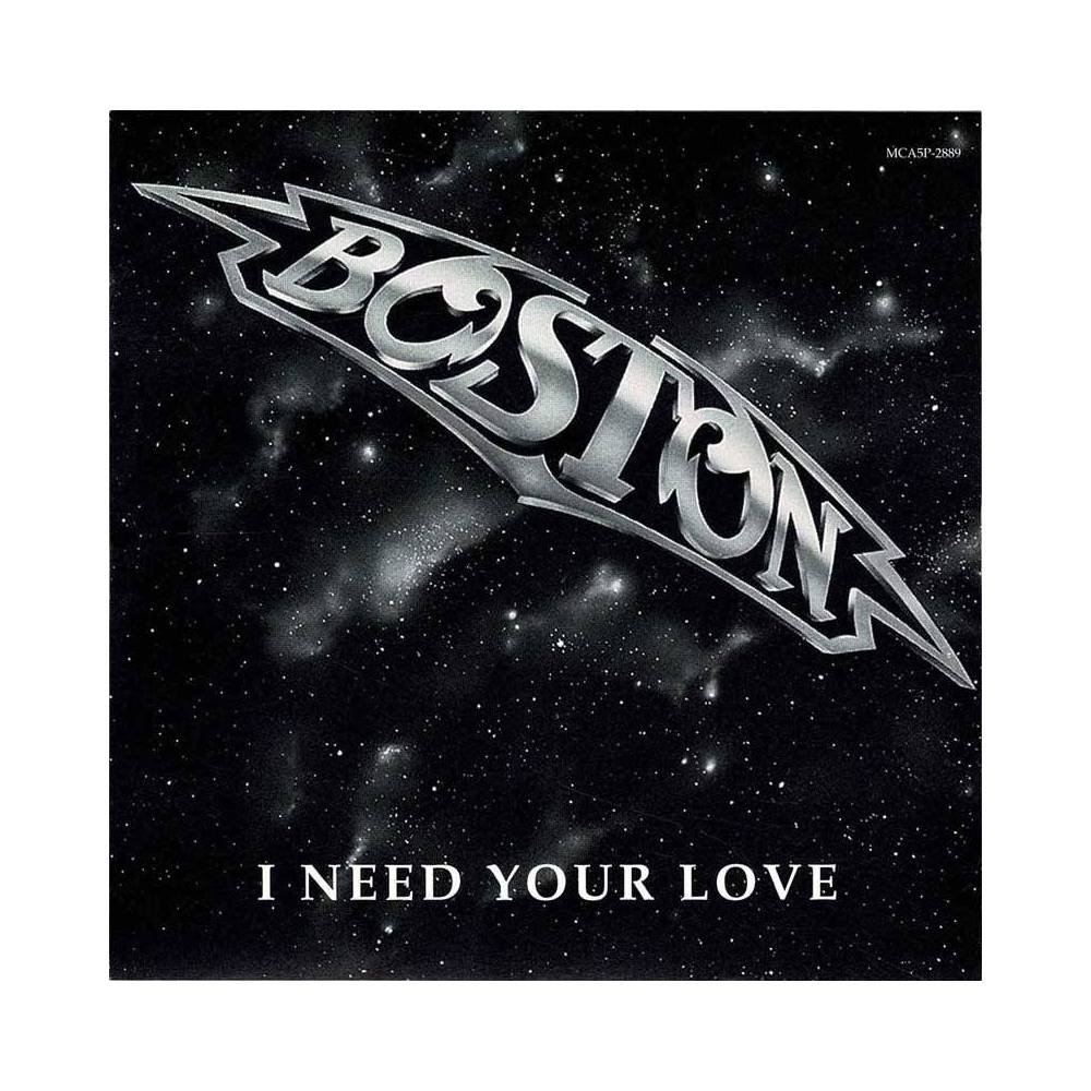 Boston - I Need Your Love. Single Promo. CD