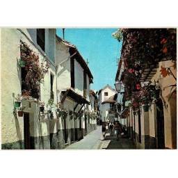 Postal Granada. Albaicin. Calle del Agua No. 2028