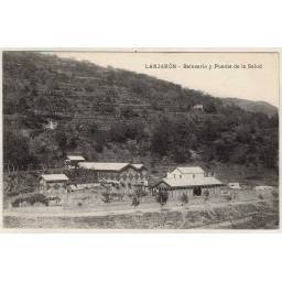 Postal Granada. Lanjarón. Balneario y Puente de la Salud