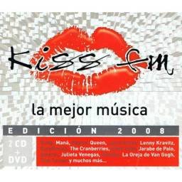 Kiss FM. La Mejor Música. Edición 2008. Box 2 CD + DVD