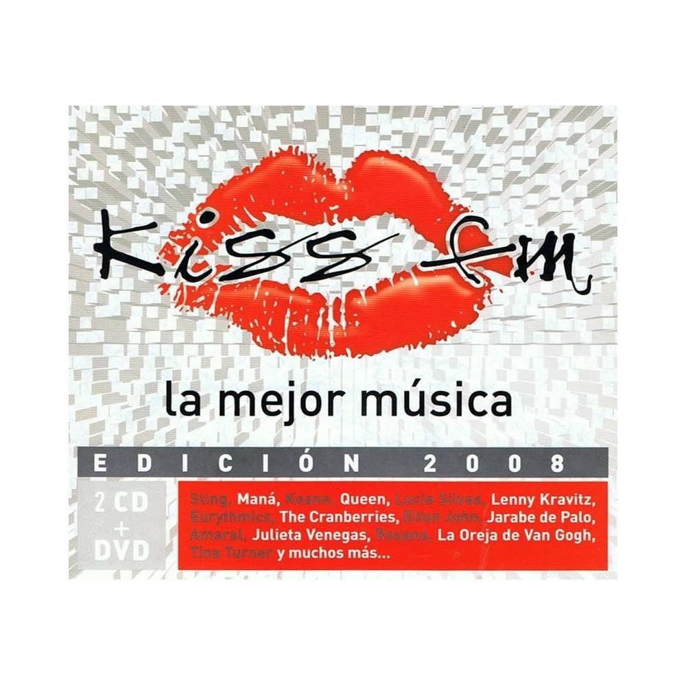 Kiss FM. La Mejor Música. Edición 2008. Box 2 CD + DVD