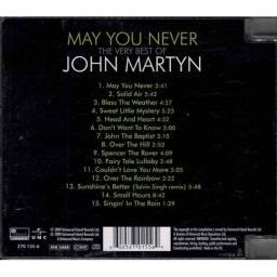 John Martyn - May You Never - The Very Best Of John Martyn. CD