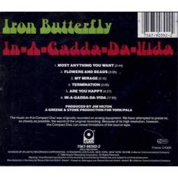 Iron Butterfly - In-A-Gadda-Da-Vida. CD