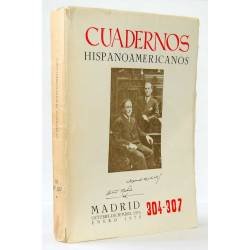 Cuadernos Hispanoamericanos Nº 304-307. Tomo I. 1975-1976. Homenaje a Antonio y Manuel Machado