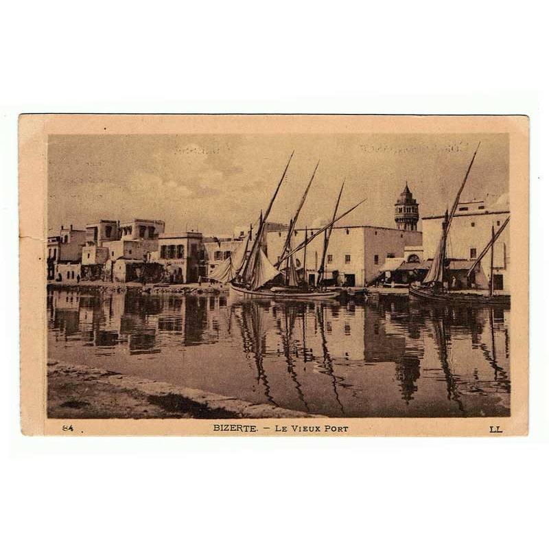 Postal Túnez. Bizerte - Le Vieux Port. Nº 84