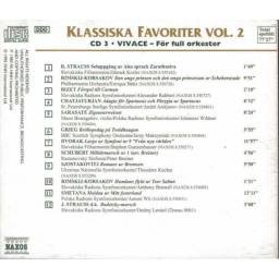 Klassiska Favoriter Vol. 2 - Vivace för full Orkester. CD