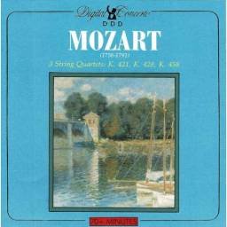 Wolfgang Amadeus Mozart - 3 String Quartets: K.421, K.428, K.458. CD