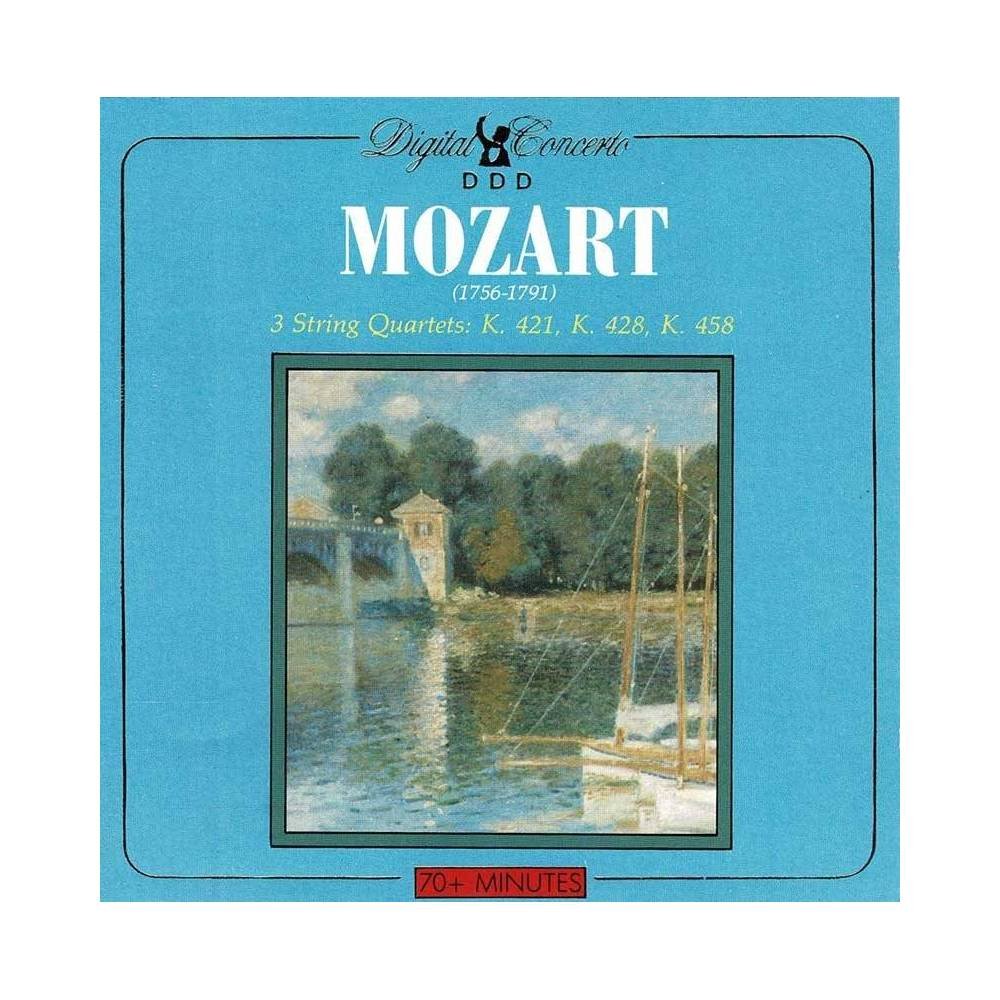 Wolfgang Amadeus Mozart - 3 String Quartets: K.421, K.428, K.458. CD