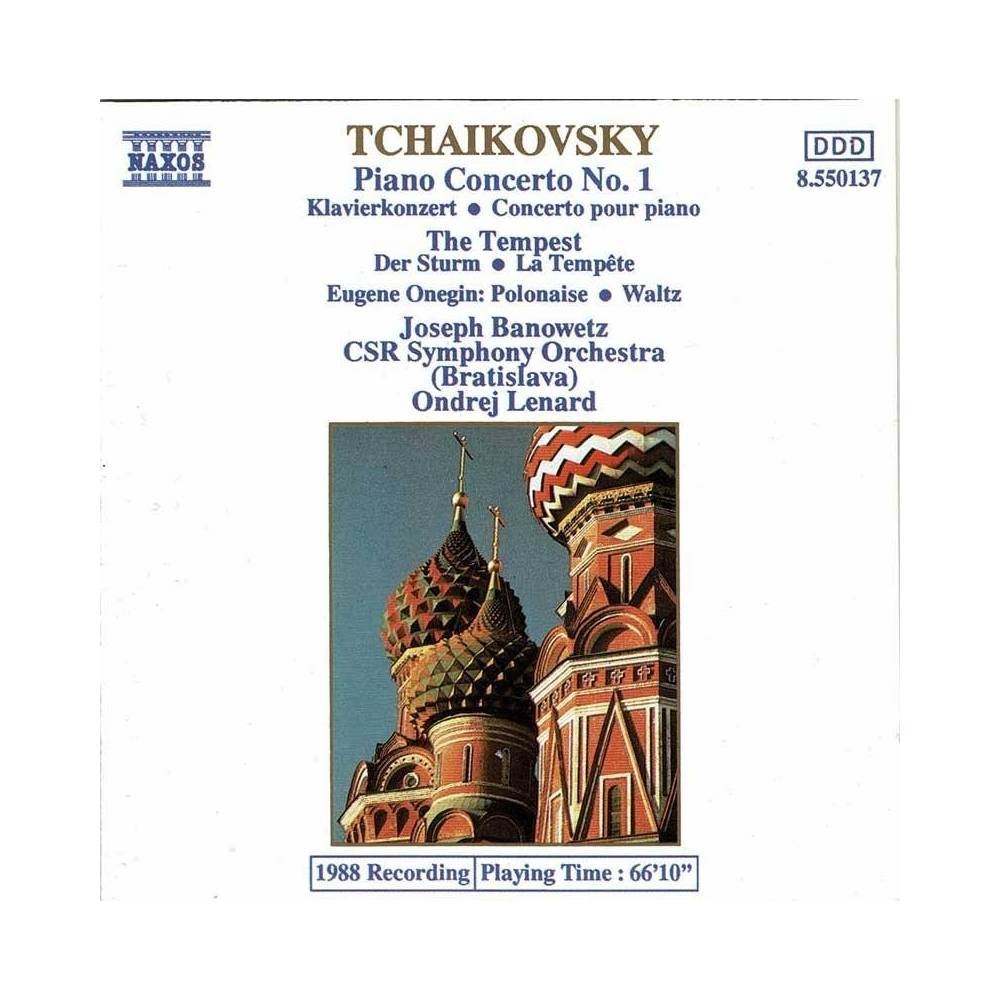 Tchaikovsky - Piano Concerto No. 1. The Tempest. CD