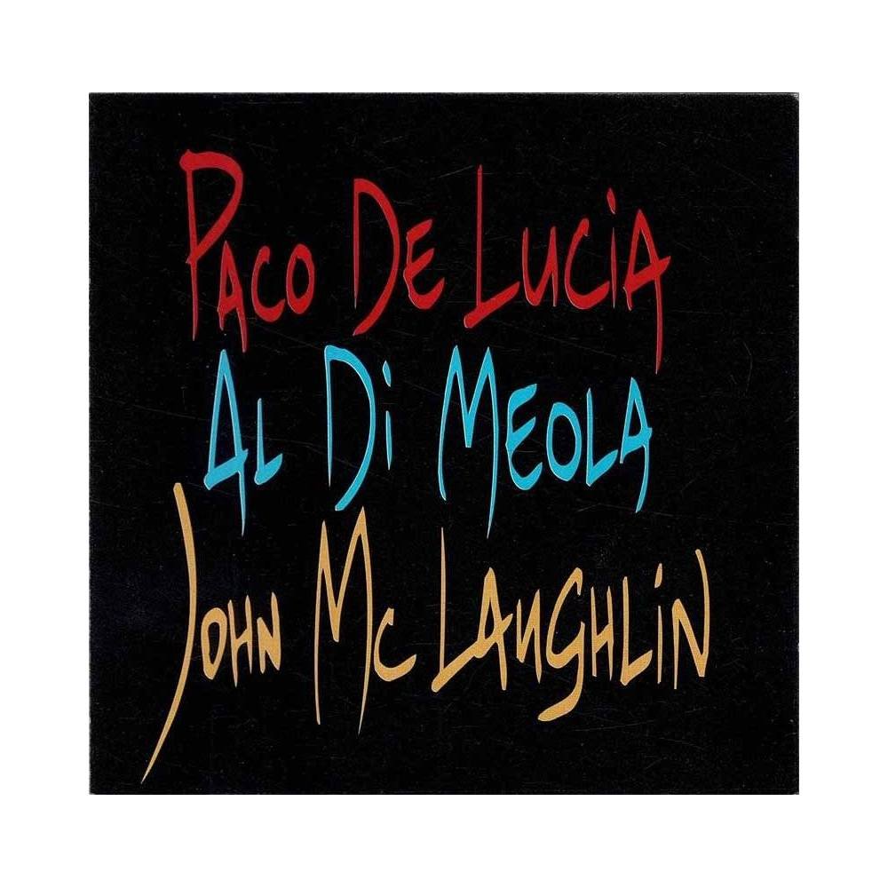 Paco De Lucia, Al Di Meola, John McLaughlin - The Guitar Trio. CD