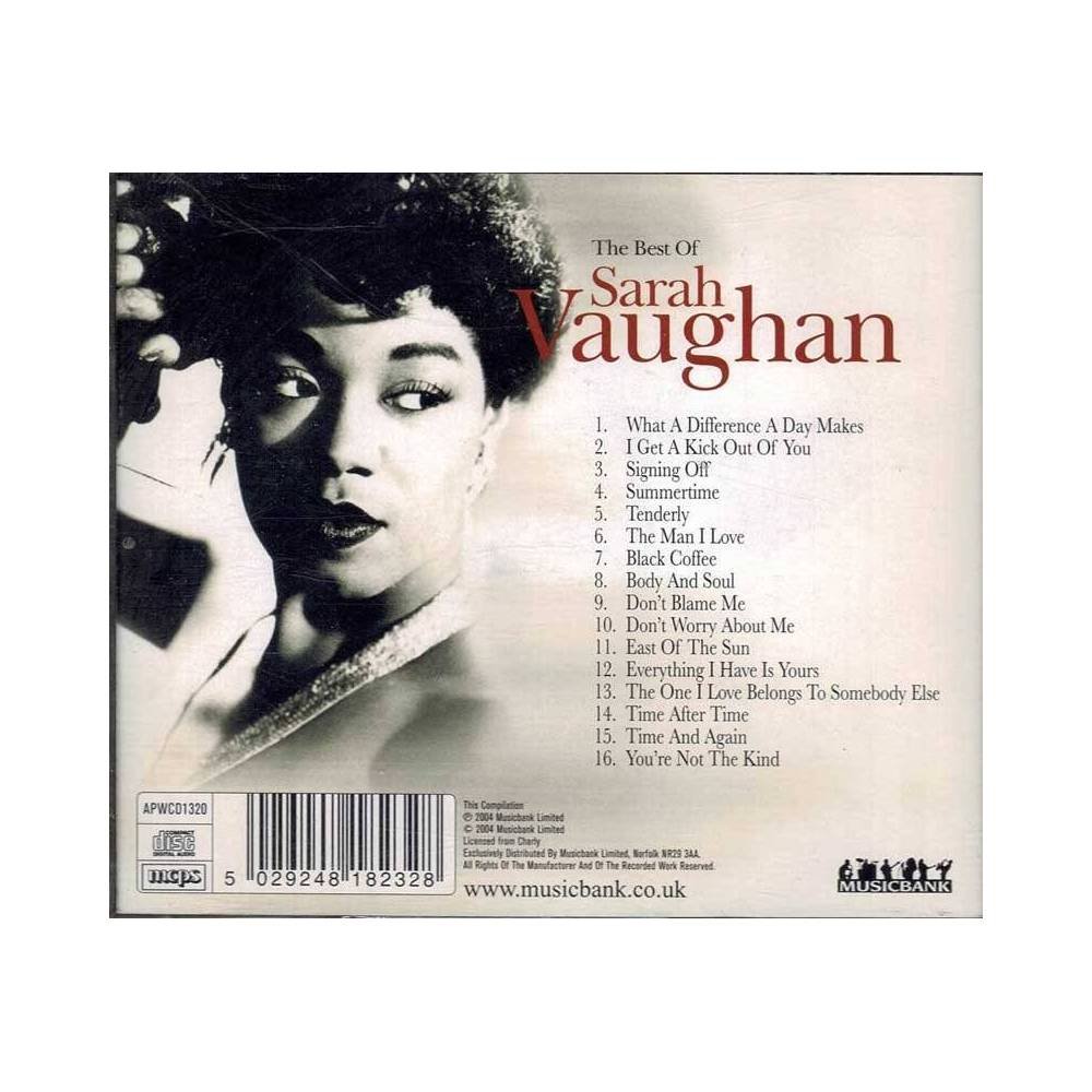 洋楽 Sarah Vaughan Best Album Sarah Vaughan - The Best Of. CD Sarah Vaughan Best Album