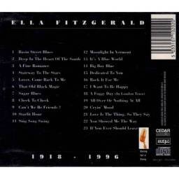 Ella Fitzgerald - 1918 - 1996. CD