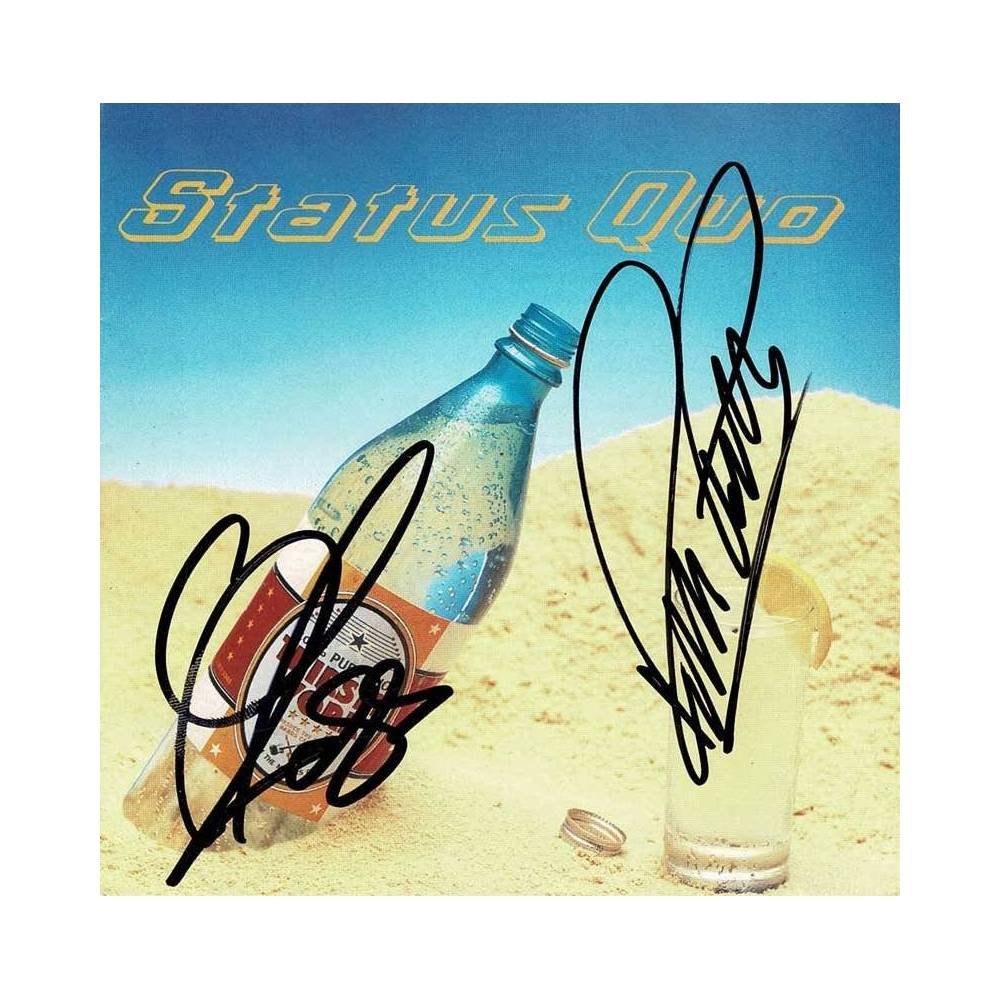 Status Quo - Thirsty Work. CD (firmado)