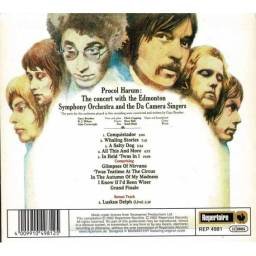 Procol Harum - In Concert with The Edmonton Symphony Orchestra – Live. CD