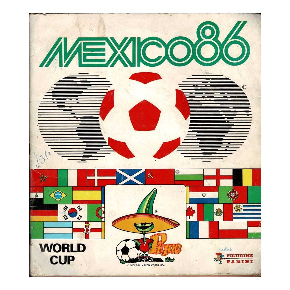 Album de cromos México 86 World Cup. Con 224 cromos de 427