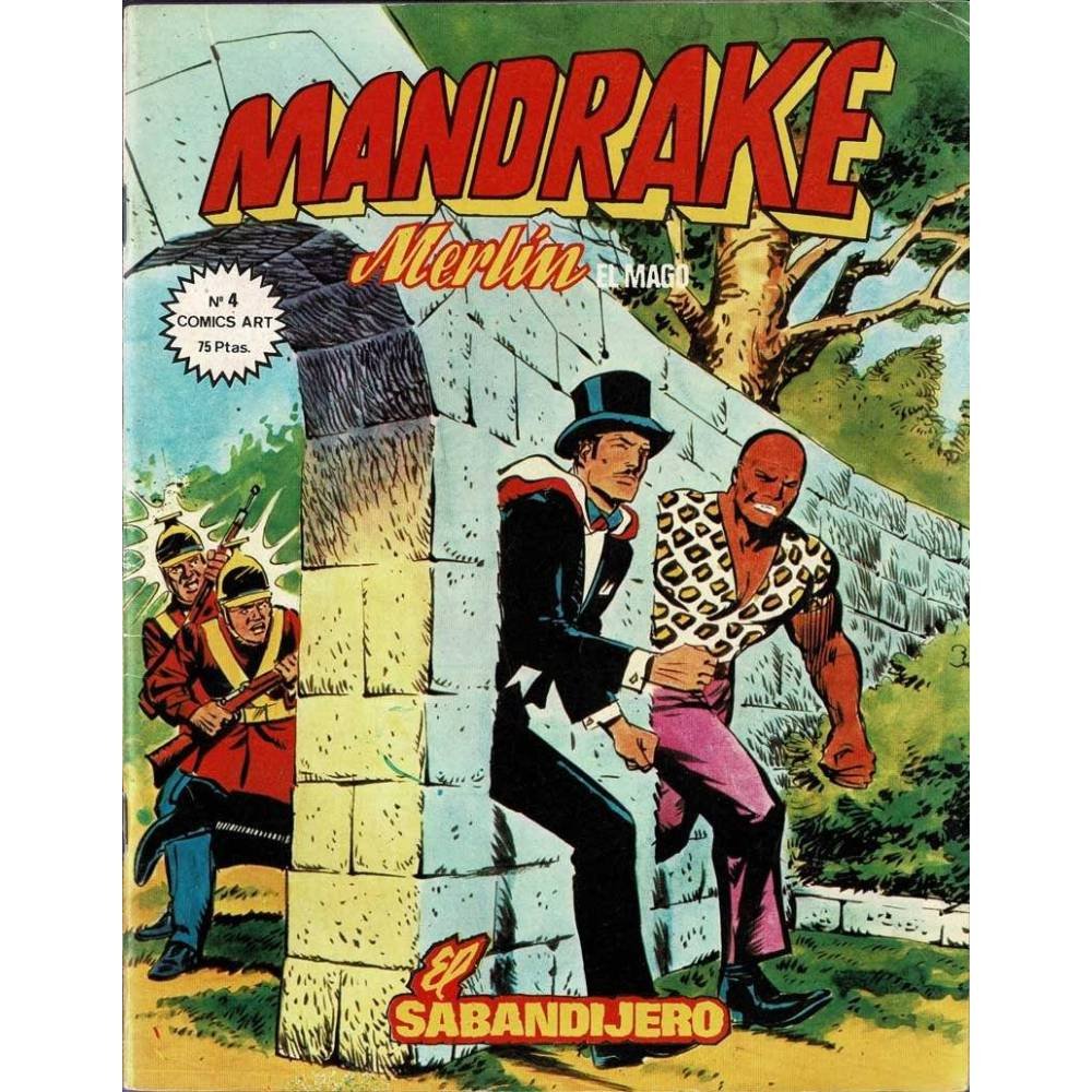 Mandrake No. 4. Merlín el Mago. El Sabandijero