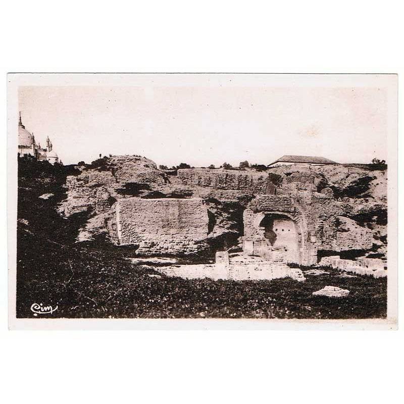 Postal Túnez. Ruines de Cathage - Nécropole Punique et Chapelle de la Colline St-Louis