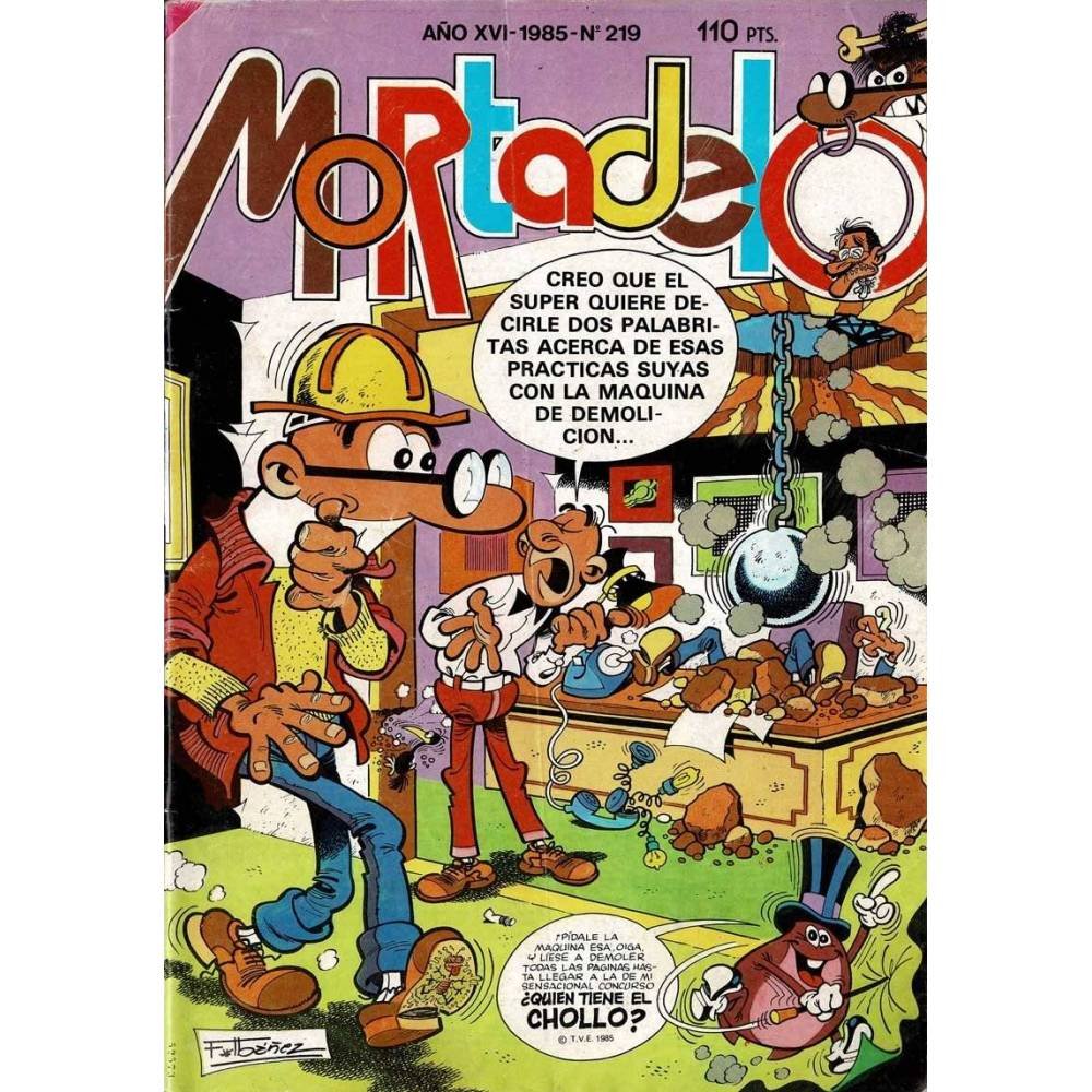 Mortadelo. Revista Semanal No. 219