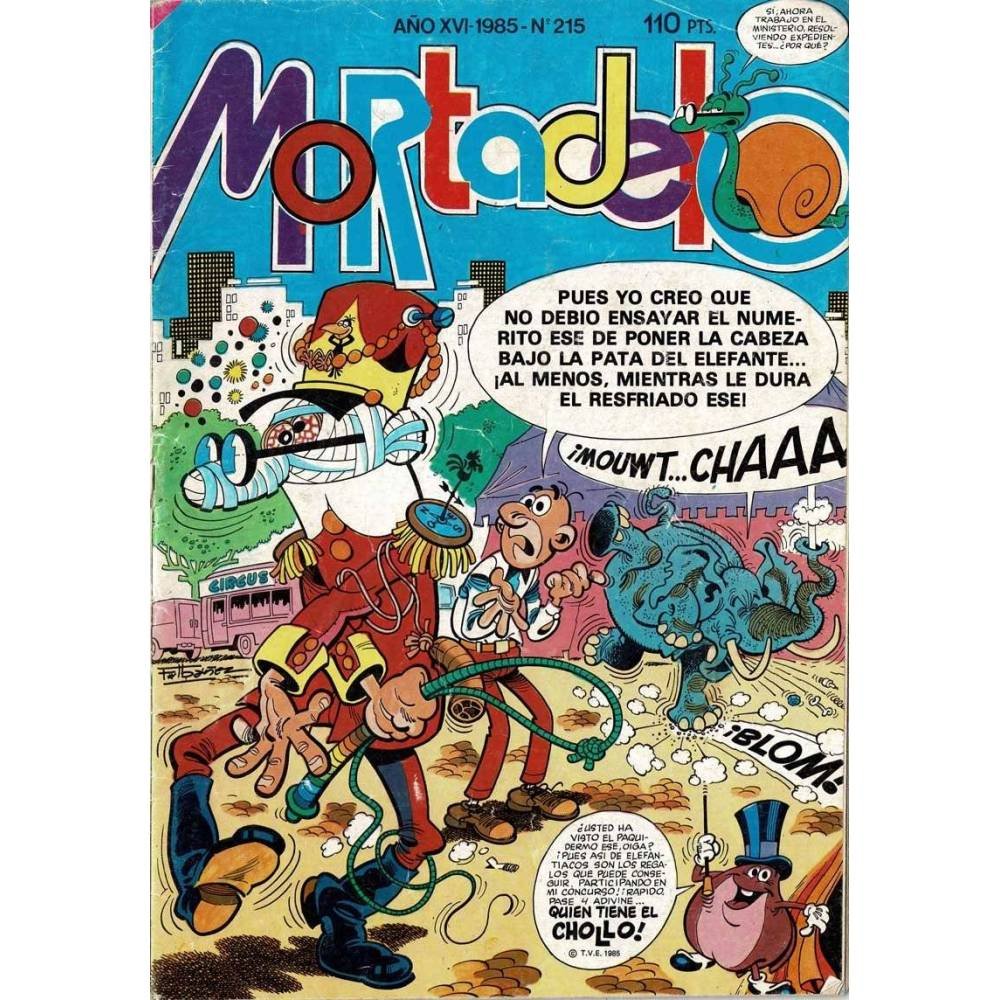 Super Mortadelo. Revista Semanal No. 215
