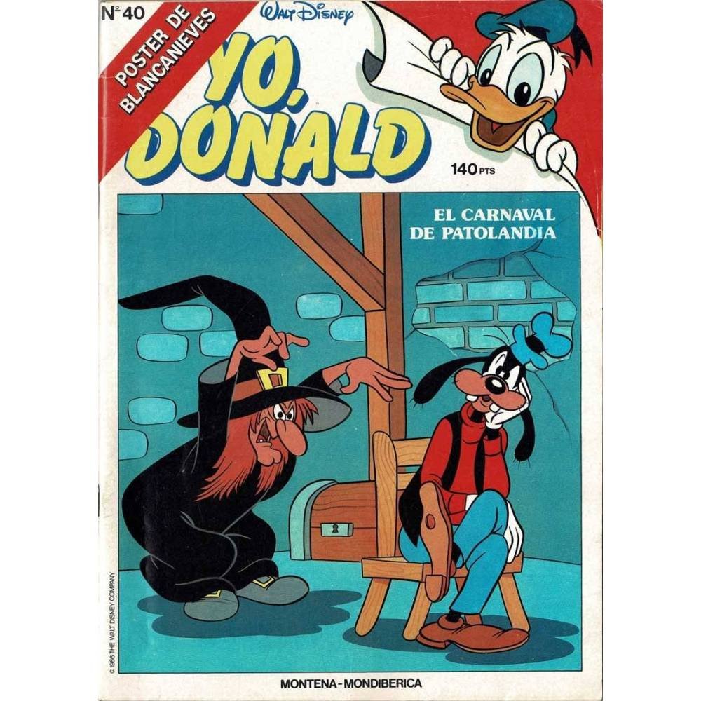 Yo, Donald Nº 40. El Carnaval de Patolandia. Poster de Blancanieves
