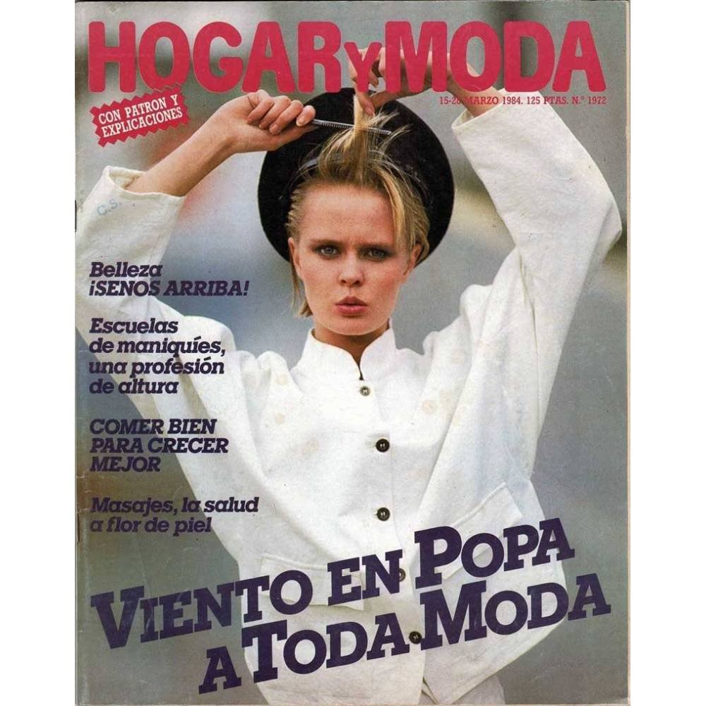 Revista Hogar y Moda No. 1972 + Patrones