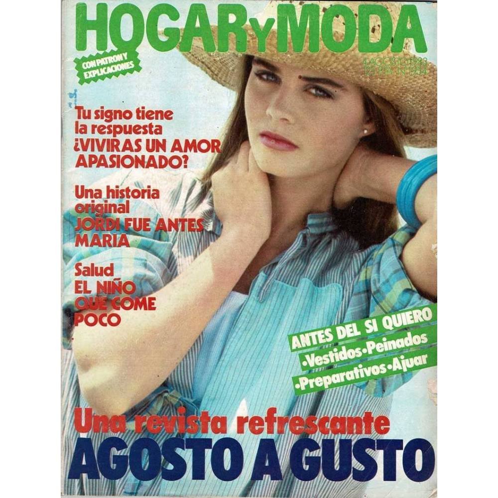 Revista Hogar y Moda No. 1954 + Patrones