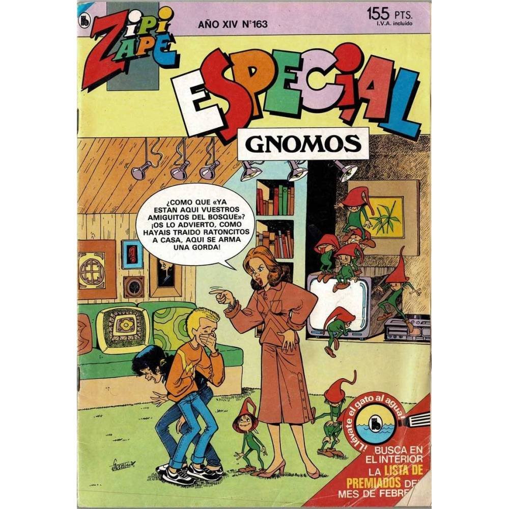 Zipi Zape Nº 163. Especial Gnomos