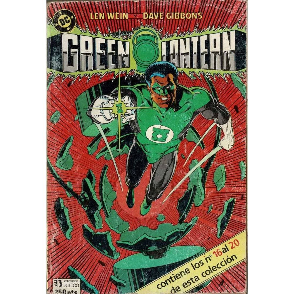 Green Lantern. Retapado Nº 16 al 20