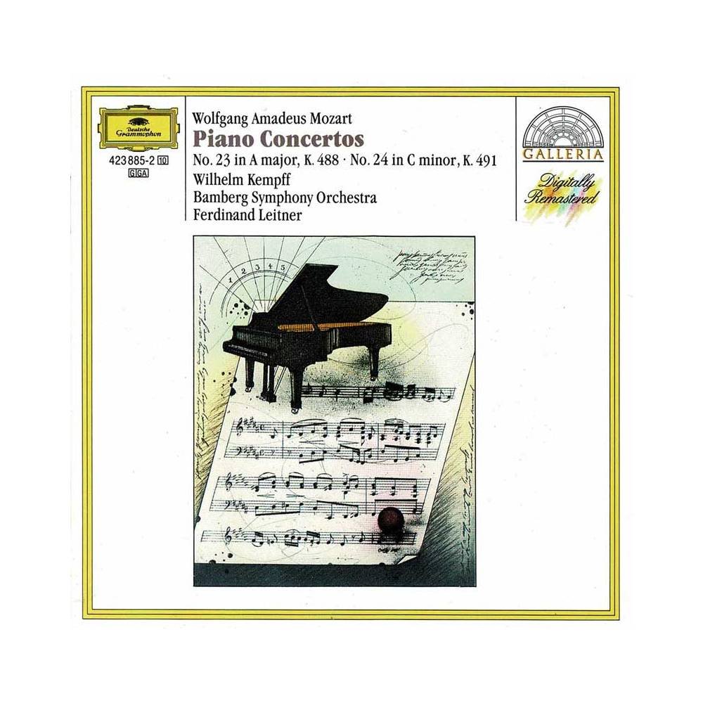 Wolfgang Amadeus Mozart, Wilhelm Kempff - Piano Concertos Nos. 23 & 24. CD