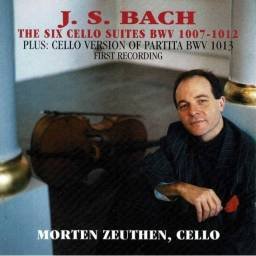 J. S. Bach, Morten Zeuthen - The Six Cello Suites BWV 1007-1012 Plus: Cello Version Of Partita BWV 1013 (First Recording). 2 x C