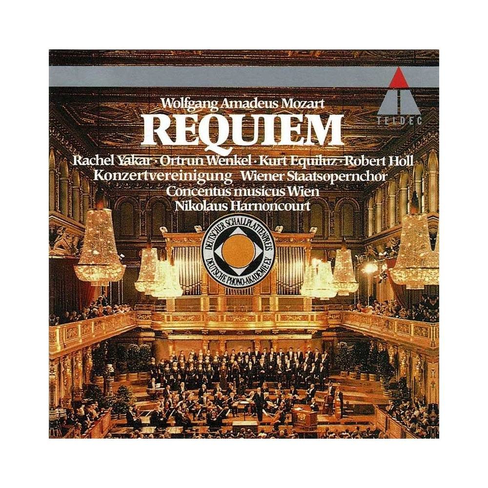 Wolfgang Amadeus Mozart, Concentus Musicus Wien, Nikolaus Harnoncourt - Requiem, KV 626. CD