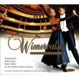 Strauss, Suppé, Offenbach, Lanner - De Smukkeste Wienervalse. 2 x CD